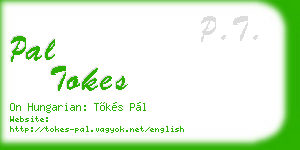 pal tokes business card